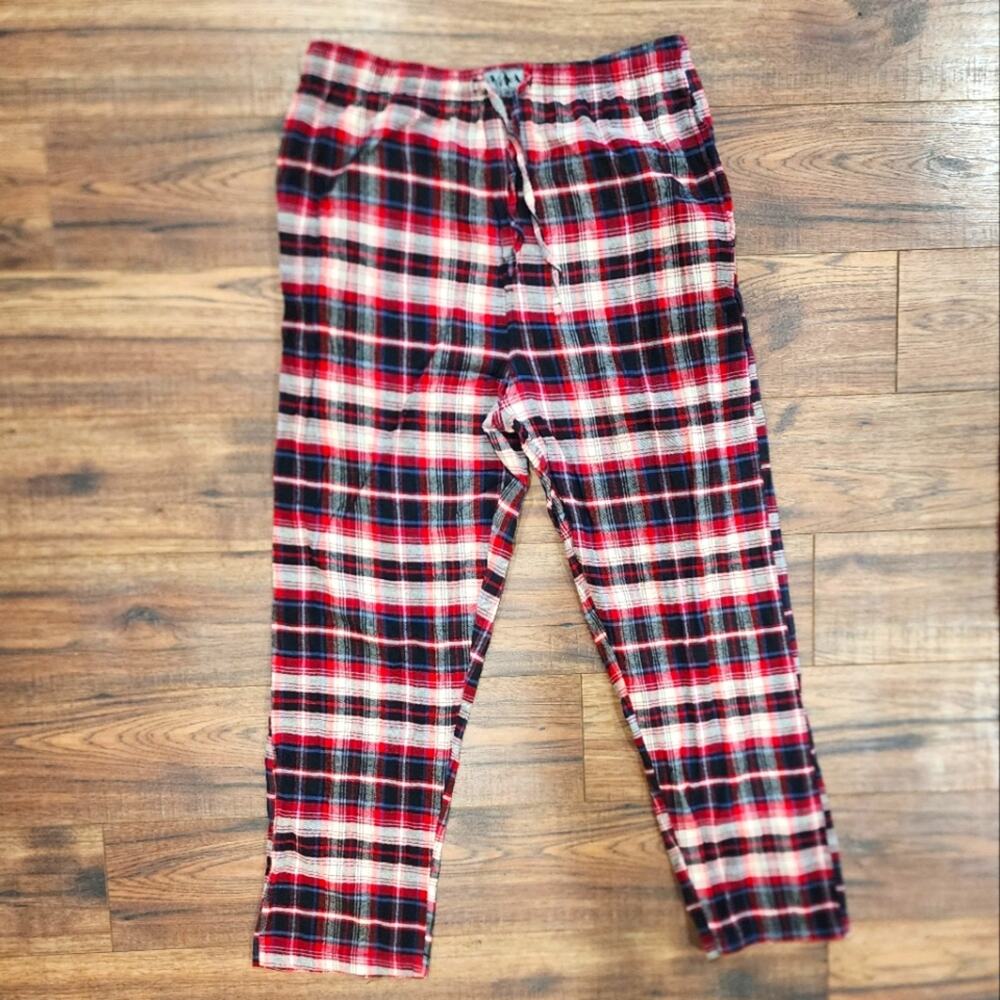 Lucky Brand Sleepwear Men's Plaid Loungewear Pajama Pants Bottoms X-Large XL